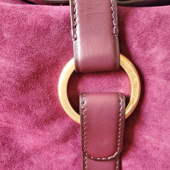 Michael Kors Quincy Large Suede and Leather Tote Bag - Picture 5 of 10